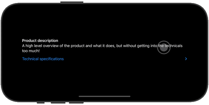 DisclosureGroup expanding and collapsing animation